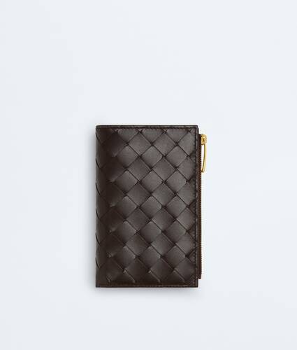 Women's Intrecciato Medium Bi-Fold Wallet in Fondant Bottega Veneta Luxembourg EN - Image 1