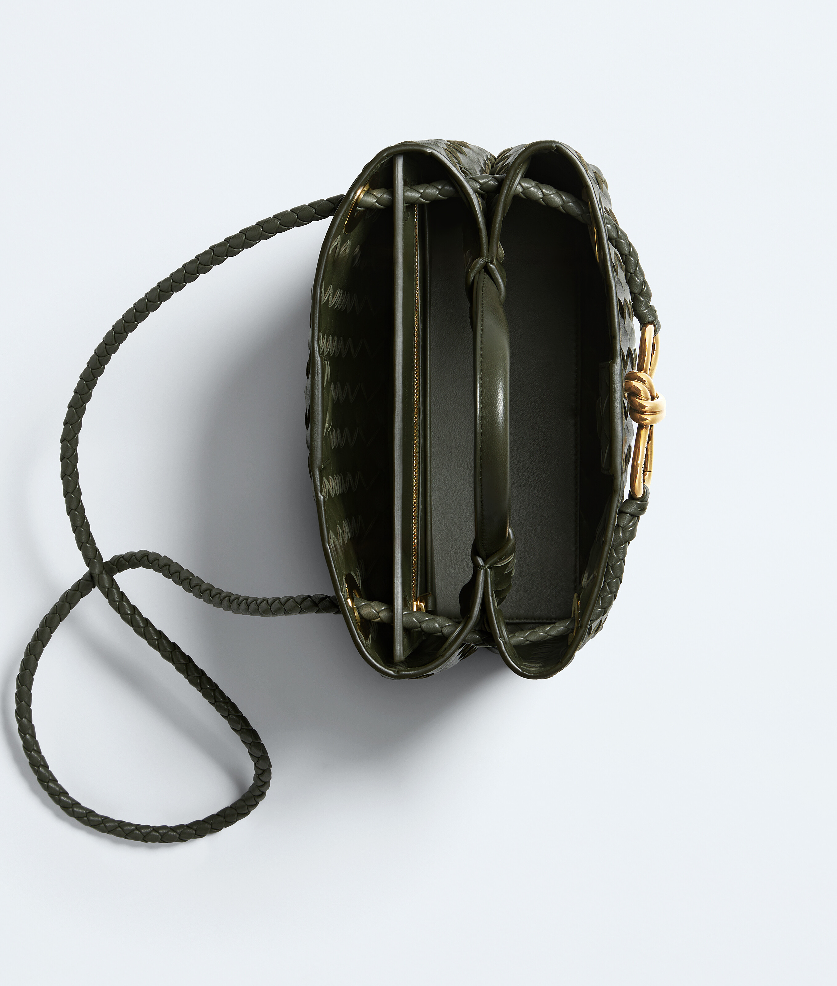 Women's Small Andiamo in Bark green Bottega Veneta Luxembourg EN - Image 3