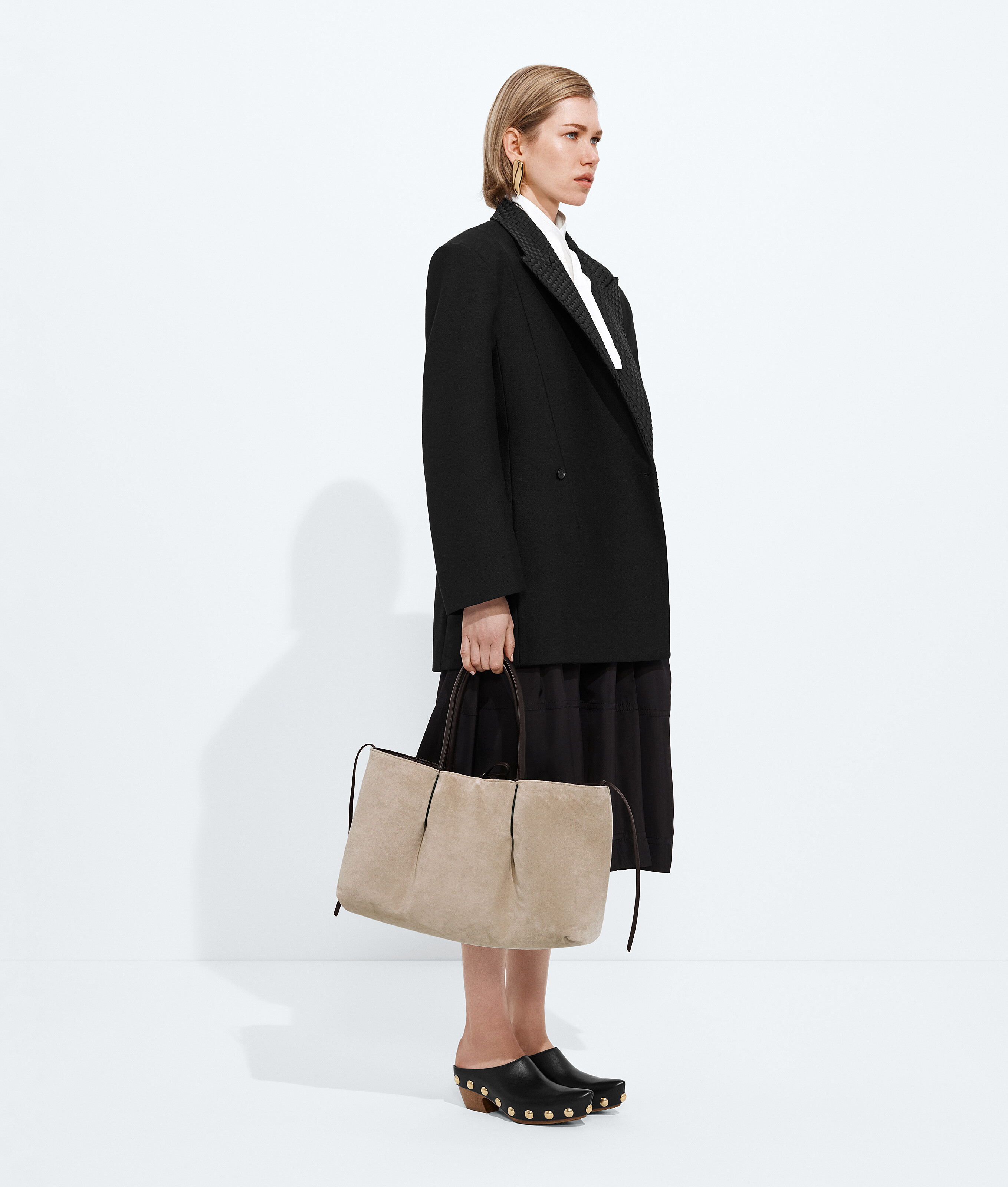 Women's Large Pinacoteca in Espresso/ecru Bottega Veneta Luxembourg EN - Image 6