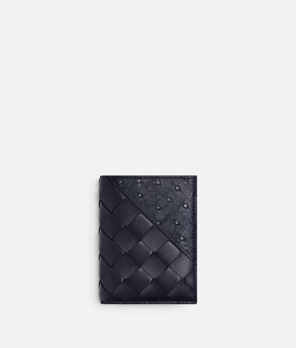 Display a large version of the product image 1 - Intrecciato Diagonal Flap Card Case