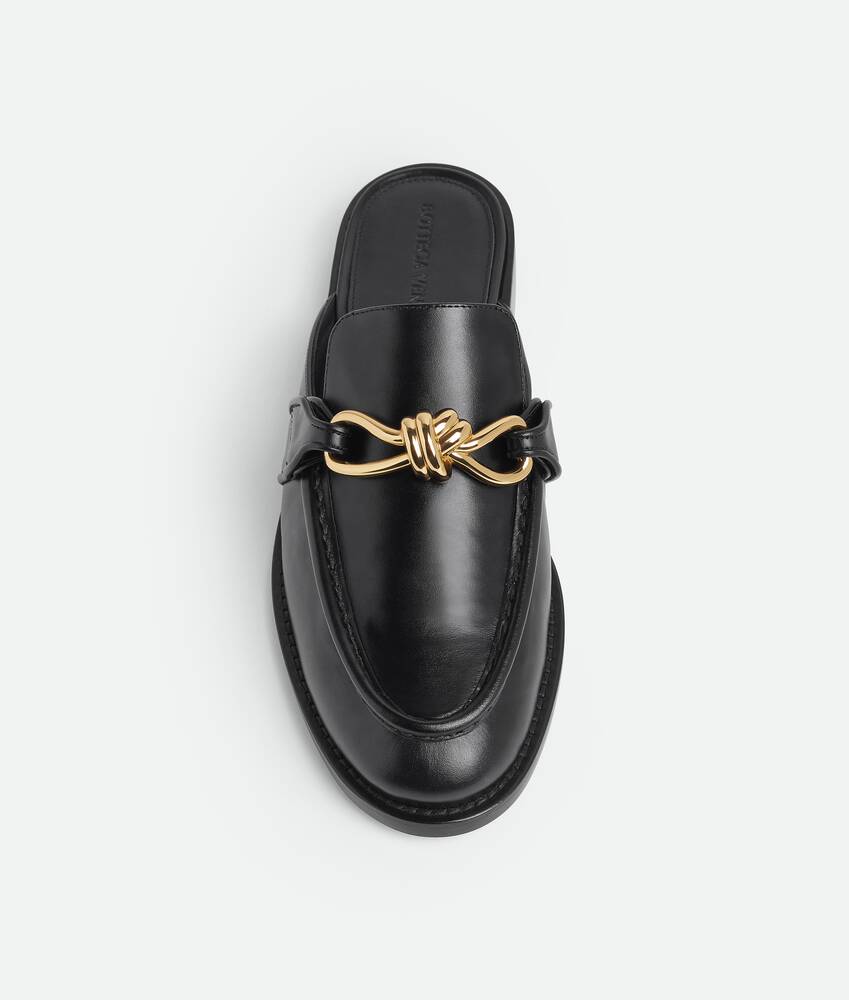 Women's Astaire Loafer in Black Bottega Veneta Italy EN - Image 6