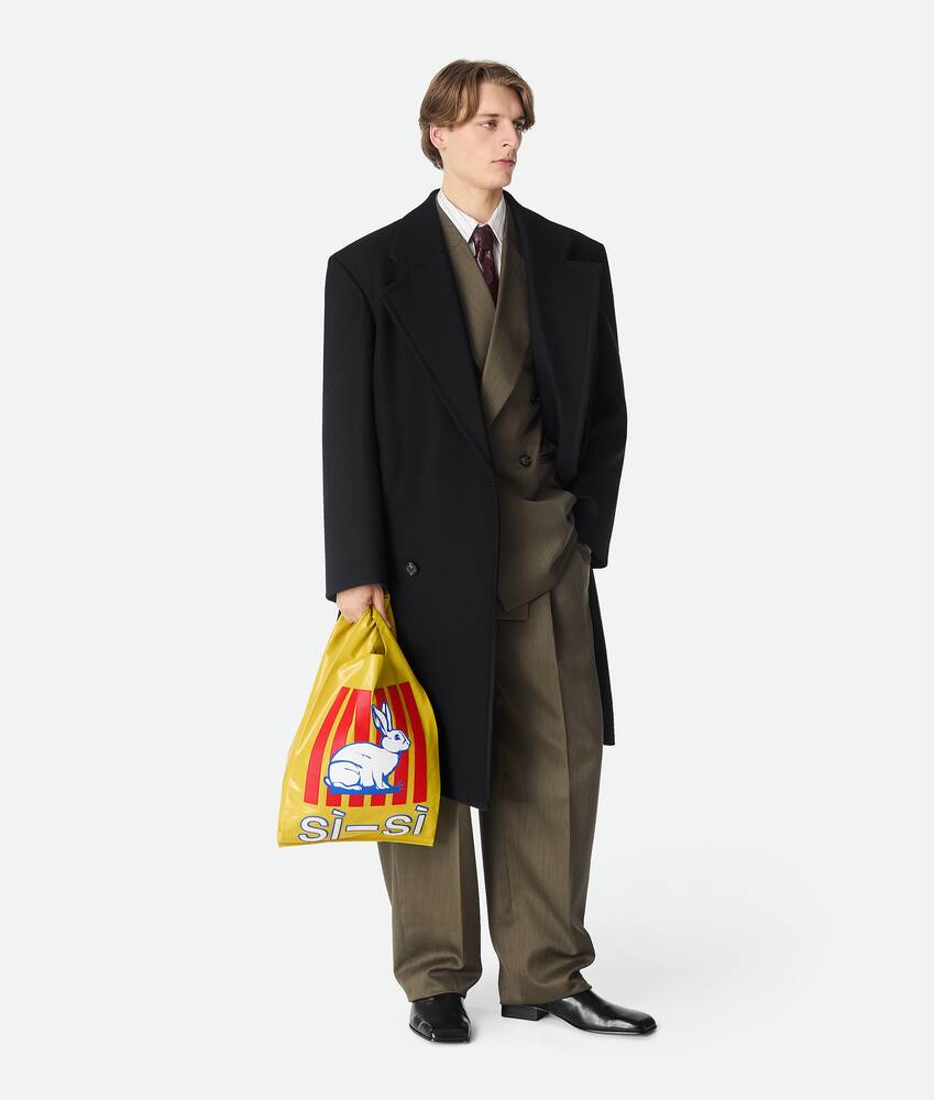 Men's Supermercato Tote in Firefly/nail polish/white/cobalt Bottega Veneta Brazil EN - Image 5