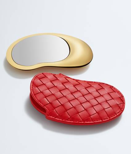 Pocket Mirror in Cardinal Bottega Veneta United Kingdom EN - Image 2