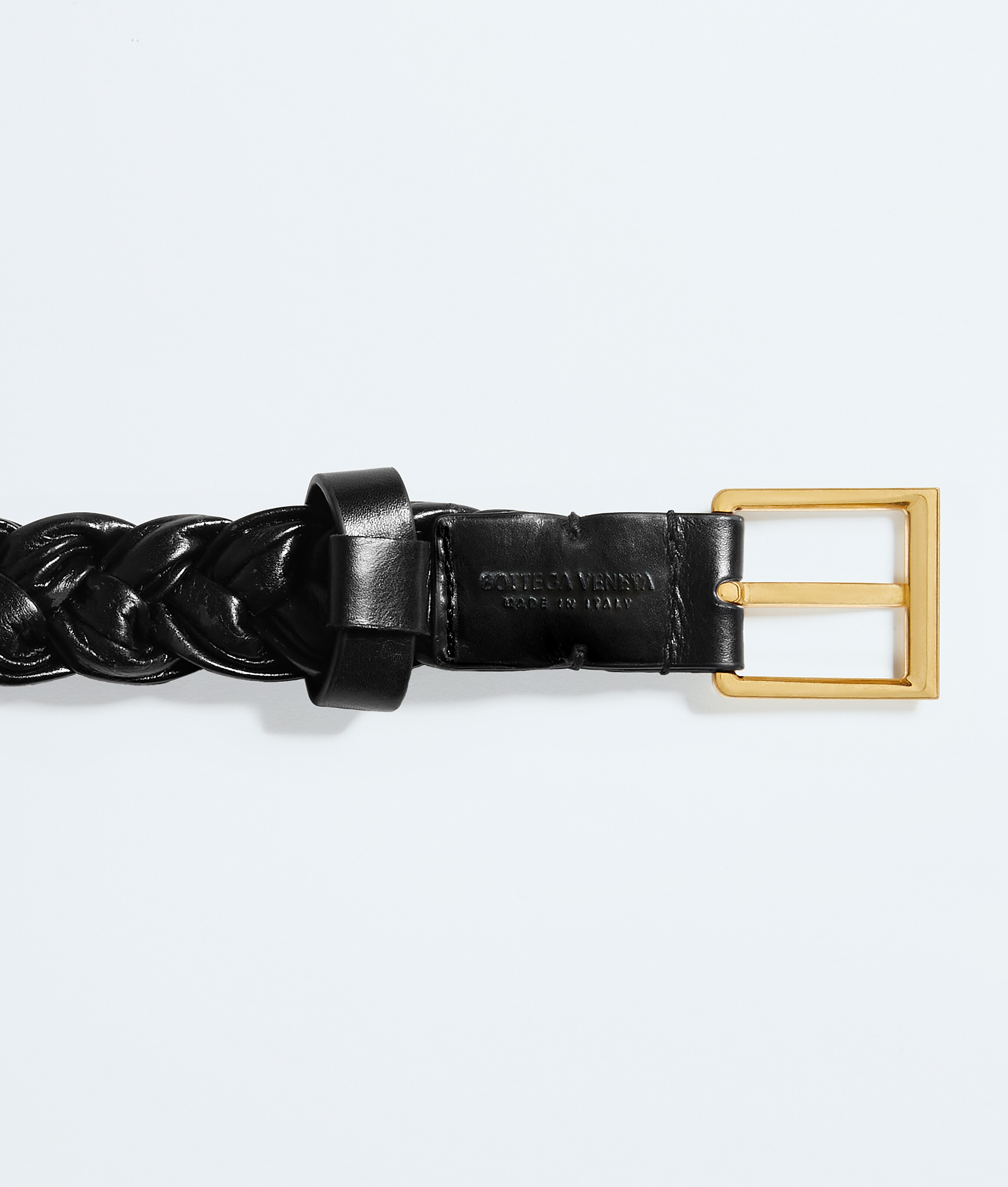 Women's Solo Belt in Black Bottega Veneta Zimbabwe EN - Image 4
