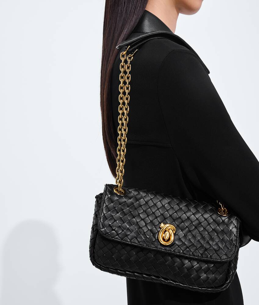 Women's Baby Madison in Black Bottega Veneta United Arab Emirates EN - Image 2