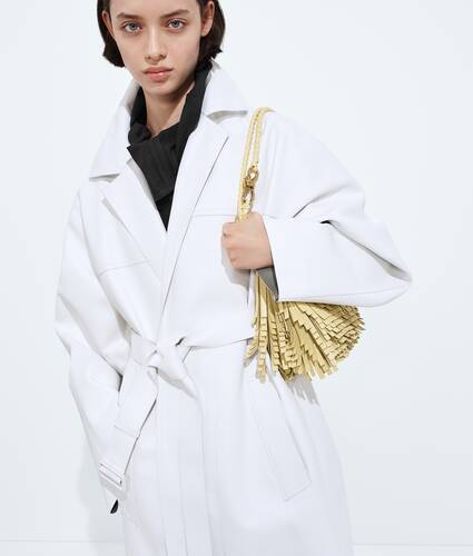 Women's Mini Andiamo in Butter yellow Bottega Veneta Greece EN - Image 8