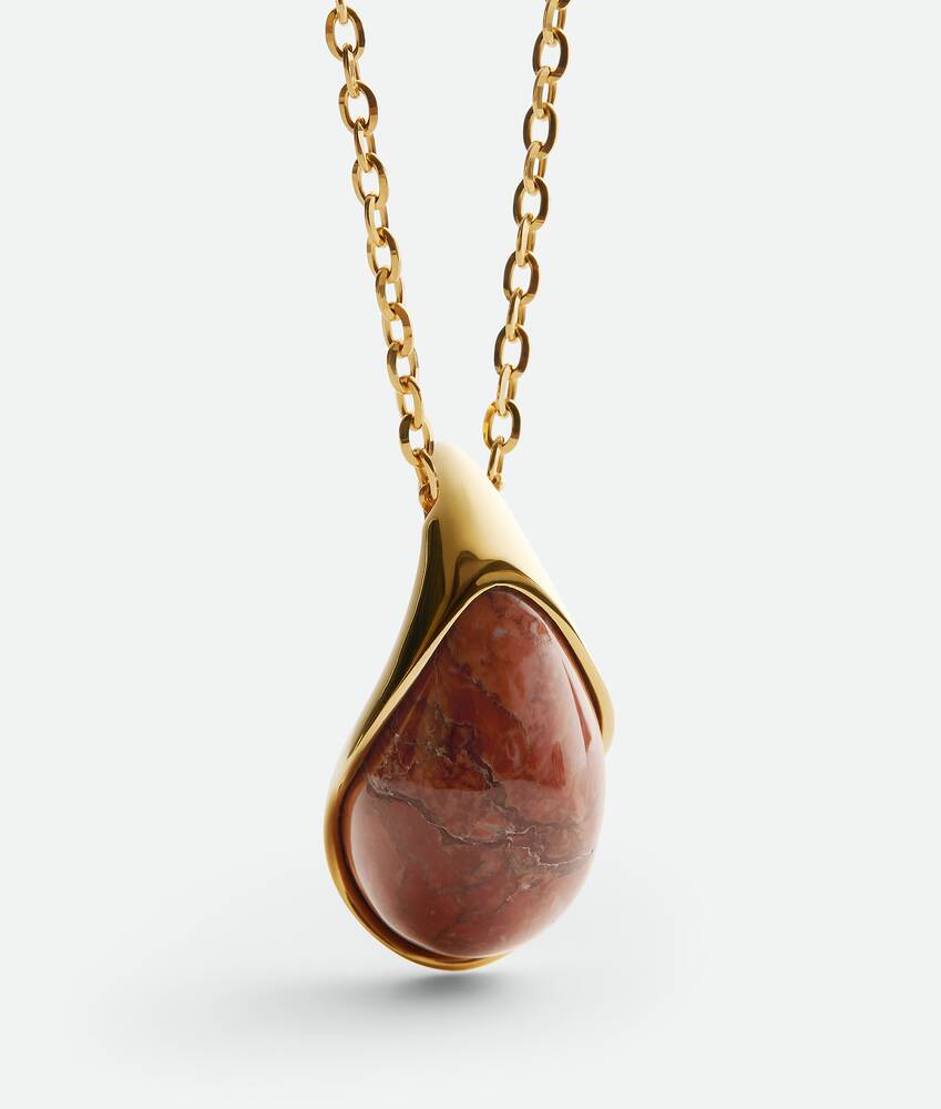 Display a large version of the product image 3 - Drop Marble Pendant Necklace