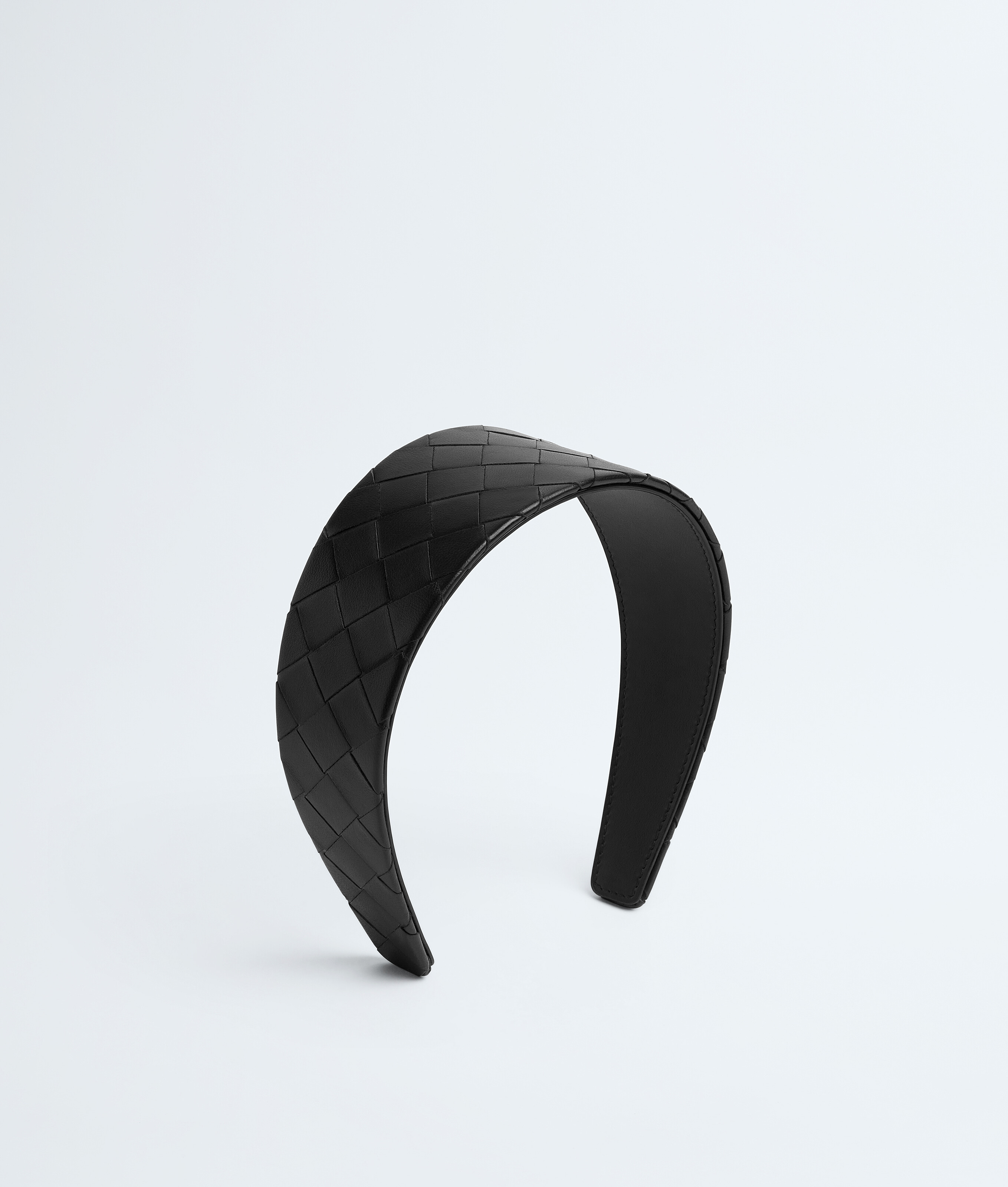 Women's Intrecciato Headband in Black Bottega Veneta Zimbabwe EN - Image 2
