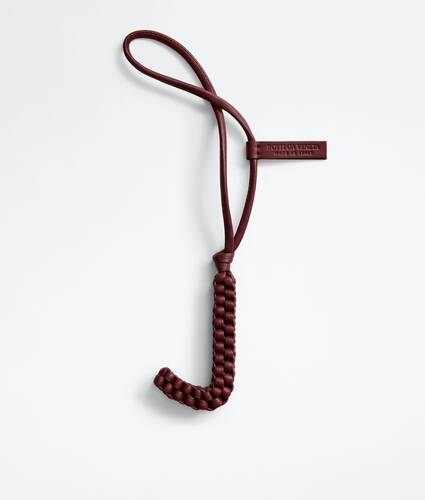 Letter J Charm in Bordeaux Bottega Veneta United States EN - Image 1