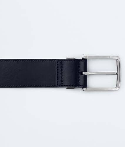 Men's Intreccio Loop Belt in Midnight Bottega Veneta Hungary EN - Image 5