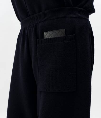 Men's Wool and Cashmere Pants in Midnight blue Bottega Veneta Qatar EN - Image 4