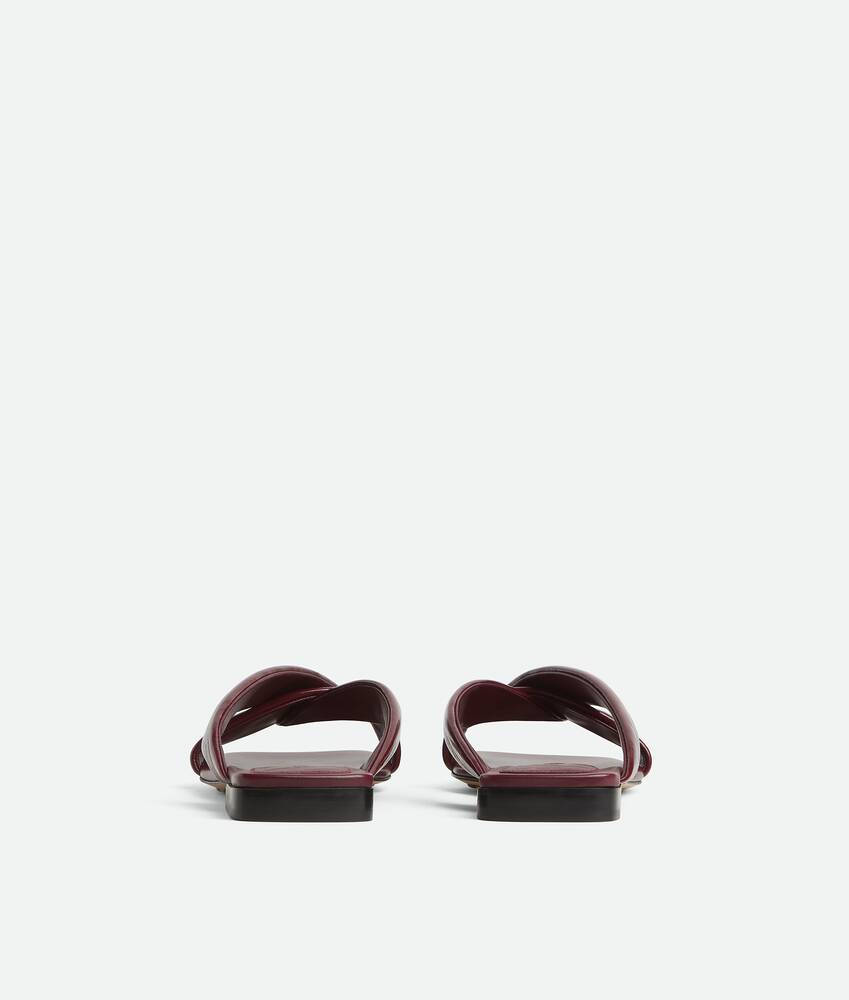 Women's Riva Flat Mule in Barolo Bottega Veneta United States EN - Image 4