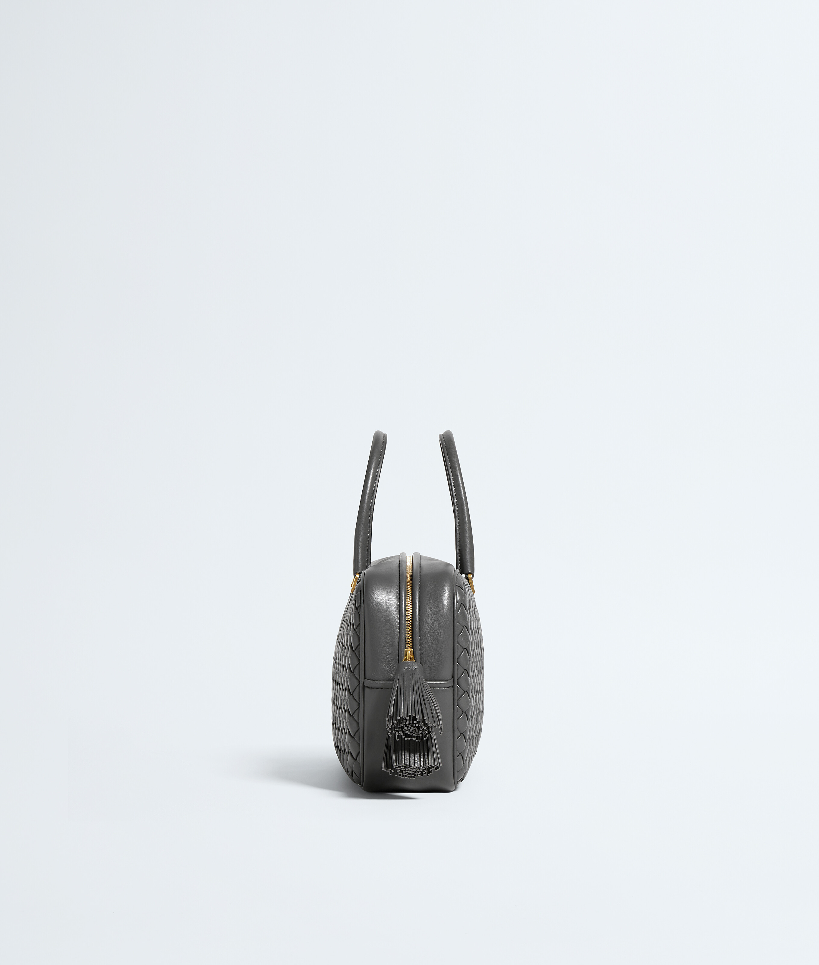Women's Small Elio in Obsidian gray Bottega Veneta Luxembourg EN - Image 4