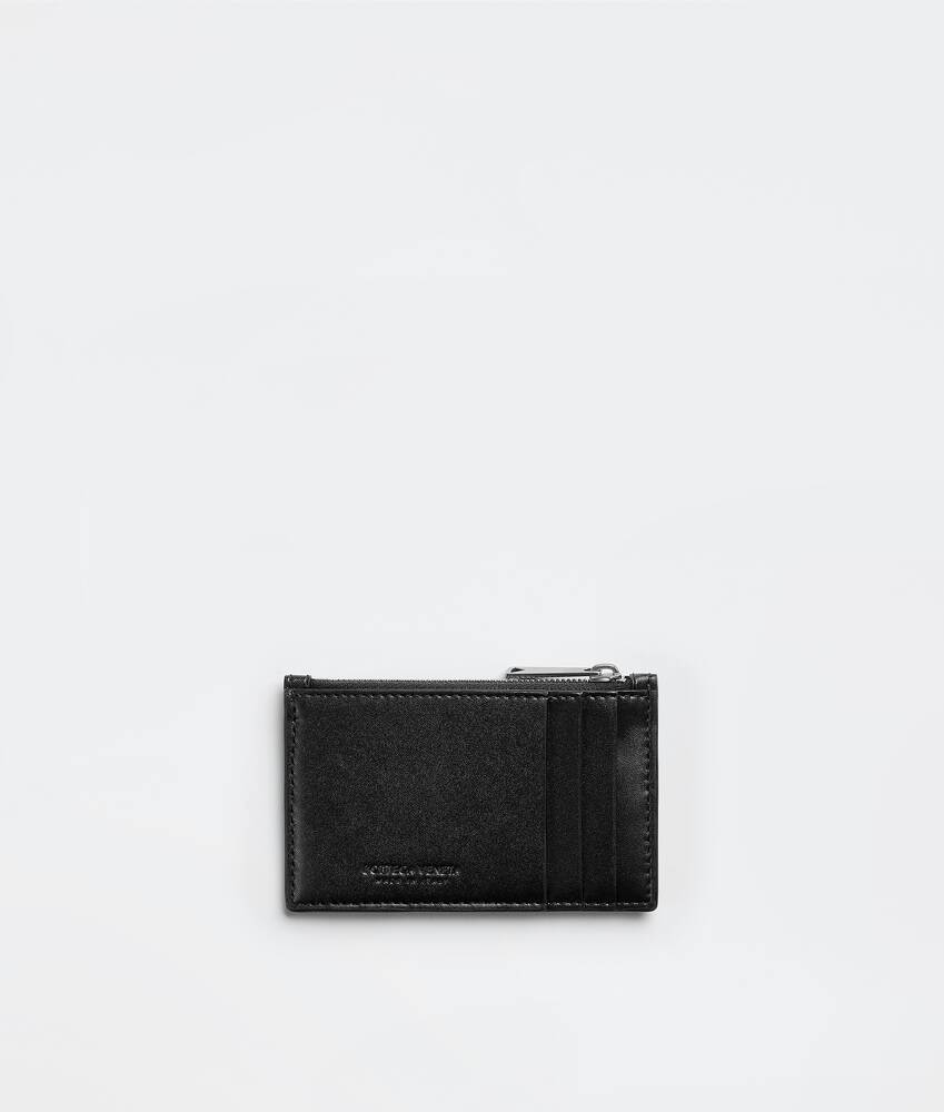 Men's Zippered Card Case in Black Bottega Veneta Denmark EN - Image 2