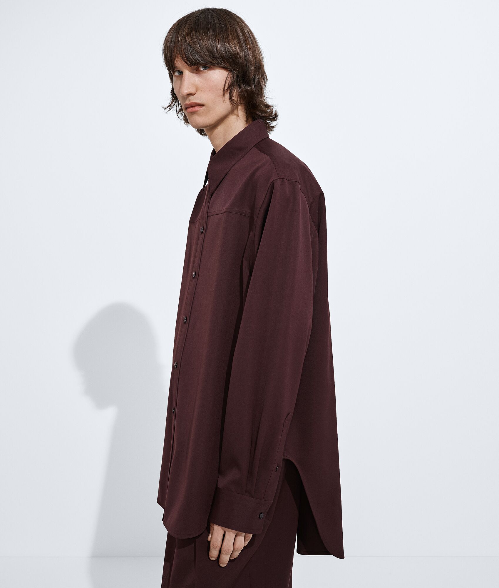 Camisa de lana ligera para Hombre en Caiman | Bottega Veneta MX