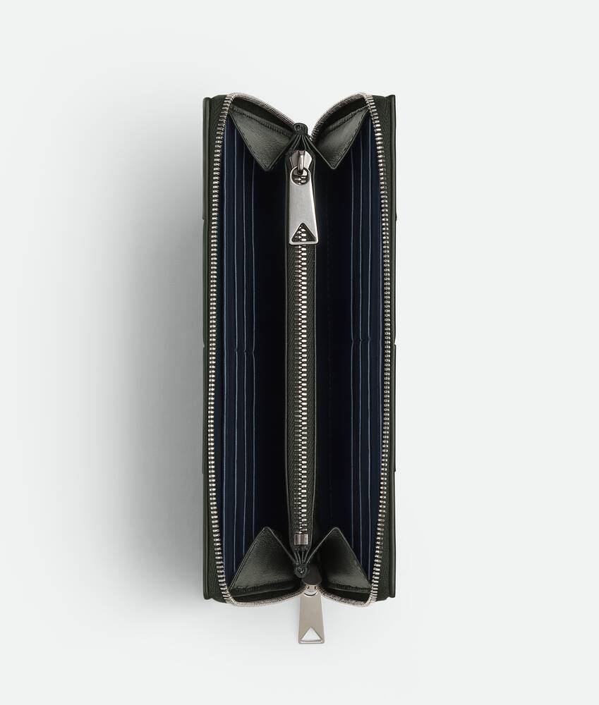 Men's Cassette Zip Around Wallet in Dark green / Space Bottega Veneta Macao SAR China EN - Image 2