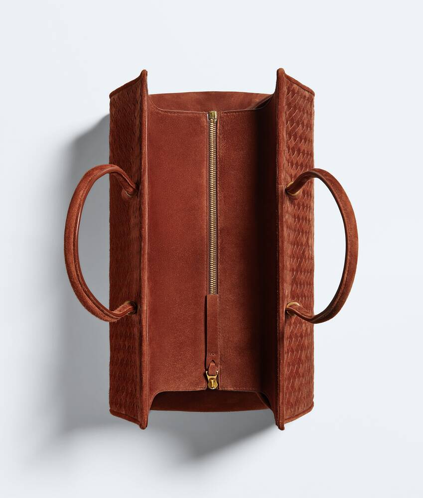 Women's Barbara Tote in Rust Bottega Veneta Singapore EN - Image 5