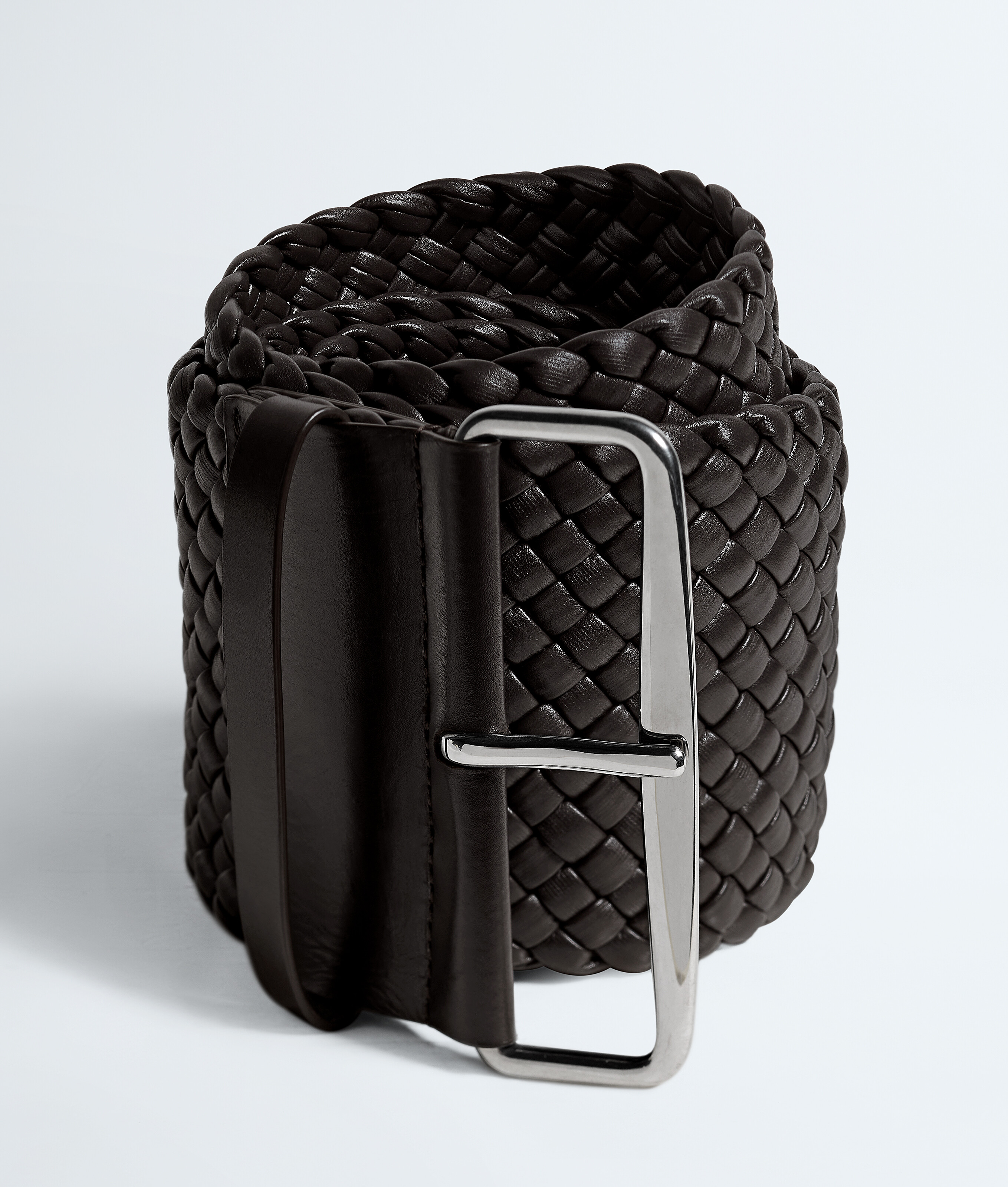 Women's Sumo Belt in Espresso Bottega Veneta Luxembourg EN - Image 1