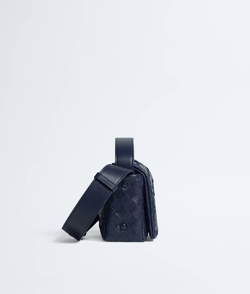 Mini borsa Intrecciato con patta da Uomo in Petroleum Bottega Veneta Italia IT - Image 4