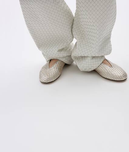 Women's Rosa Ballerina in Supermoon/silver Bottega Veneta Switzerland EN - Image 2
