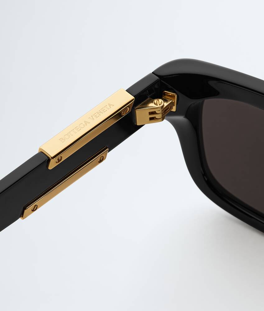 Dash Squared Sunglasses in Black/grey Bottega Veneta Mexico EN - Image 4