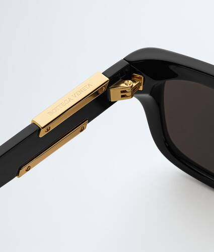 Dash Squared Sunglasses in Black/grey Bottega Veneta Mexico EN - Image 4