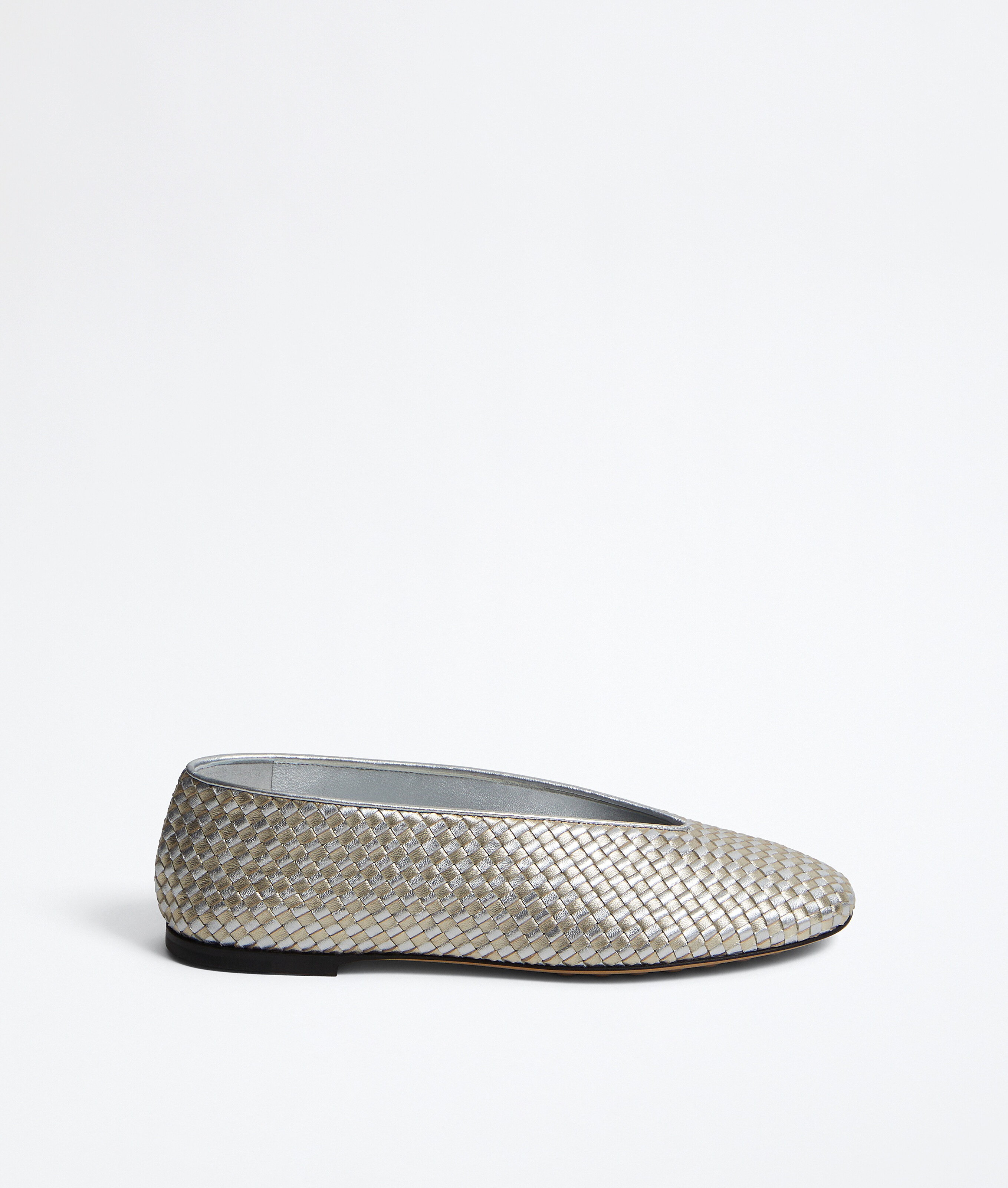 Women's Rosa Ballerina in Supermoon/silver Bottega Veneta United States EN - Image 1