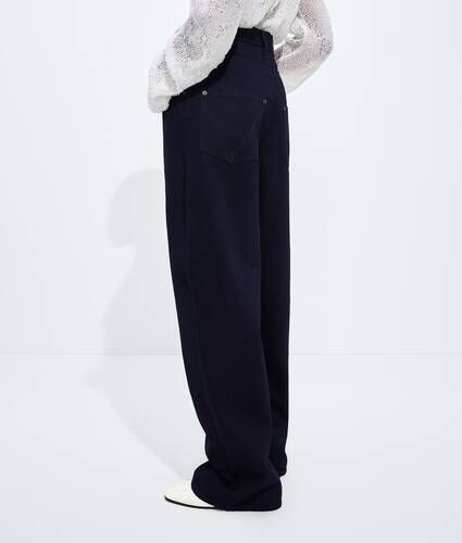 Women's Dark Indigo Wide Leg Jeans in Dark indigo Bottega Veneta United States EN - Image 2