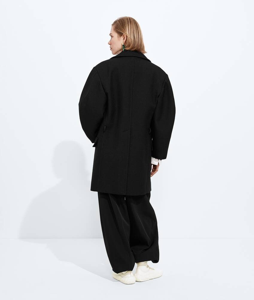 Display a large version of the product image 3 - Wool and Mohair Gabardine Coat