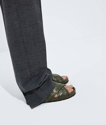 Men's Tarik Sandal in Bark green Bottega Veneta Hong Kong SAR China EN - Image 2