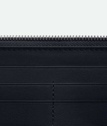 Intrecciato Zip Around Wallet