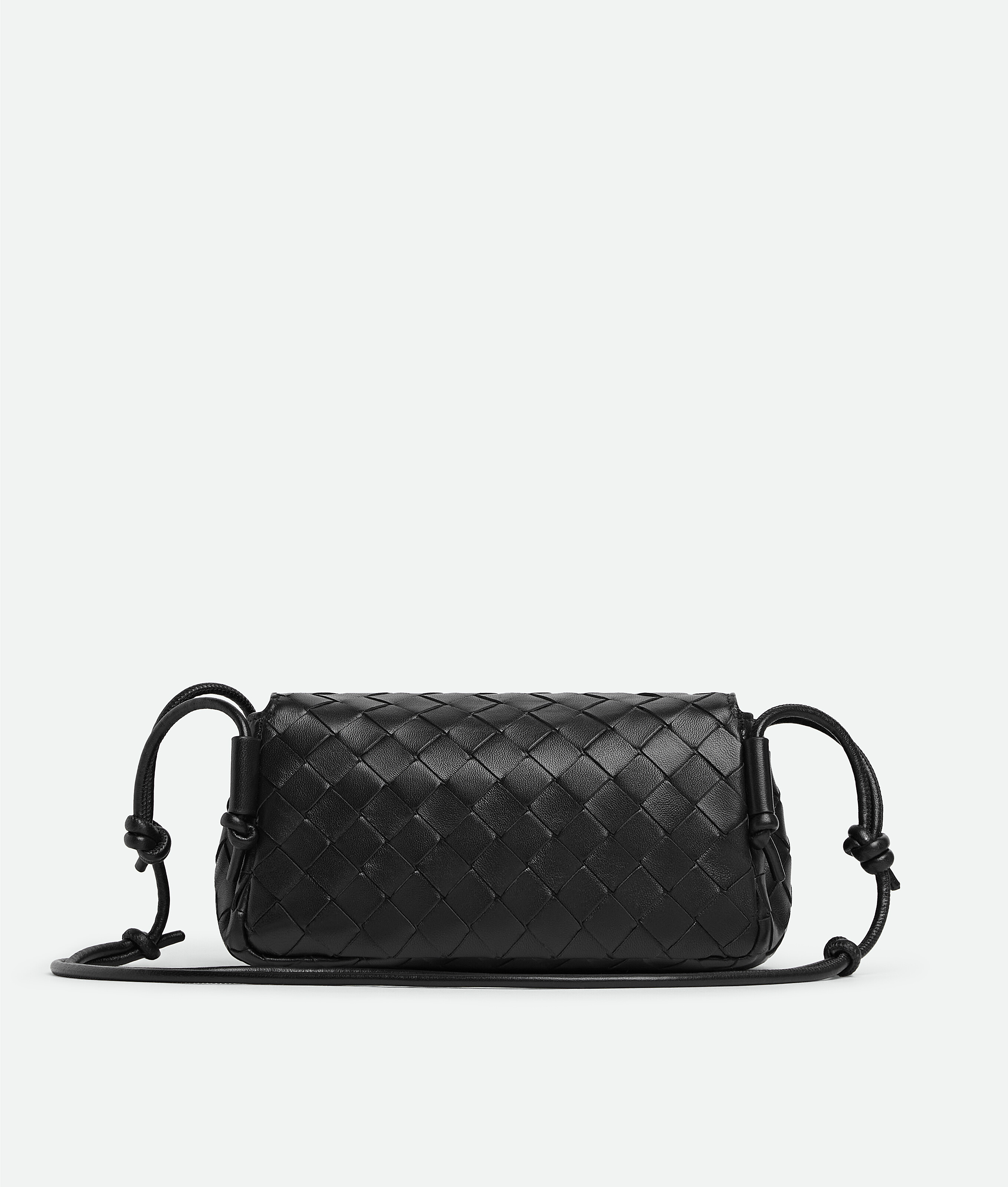 Bottega Veneta Mini Tiny Bag In Black