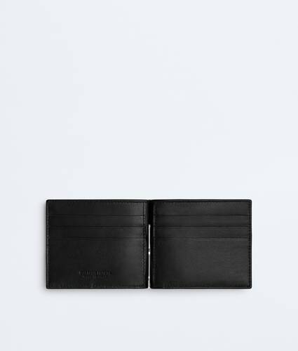 Men's Cassette Bill Clip Wallet in Black Bottega Veneta Canada EN - Image 2