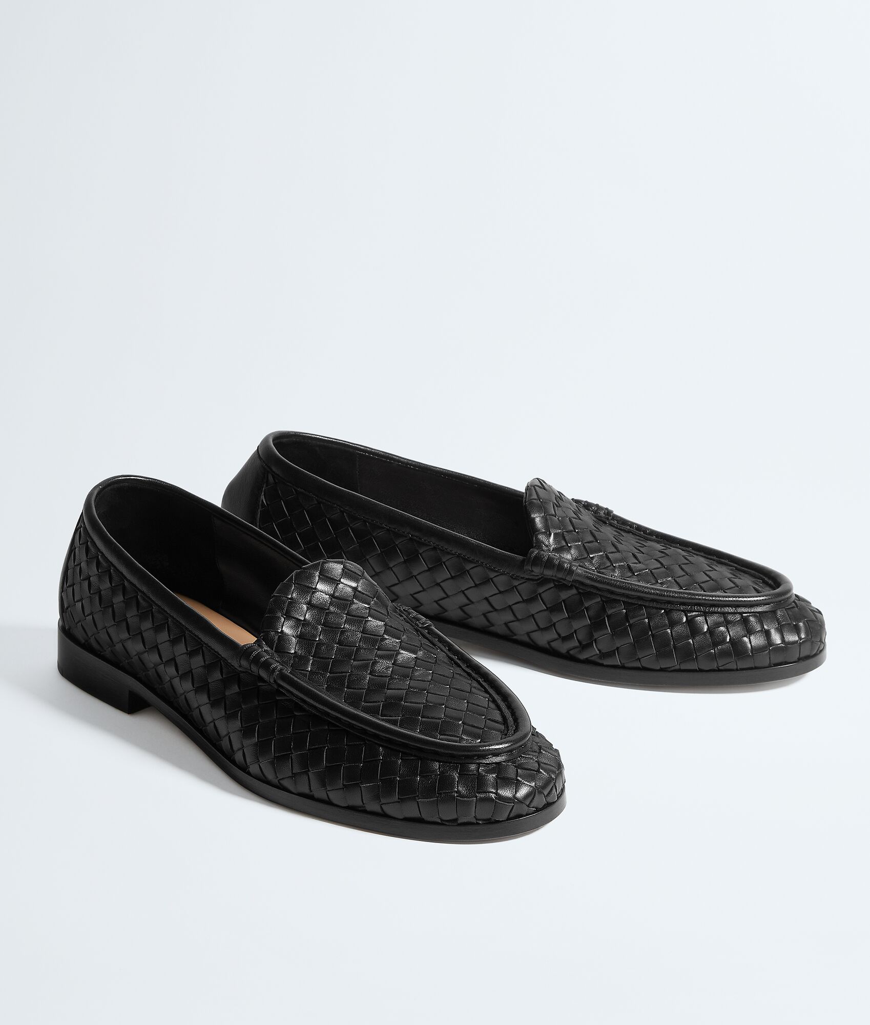 Men's Silenzio Loafer in Black | Bottega Veneta SG