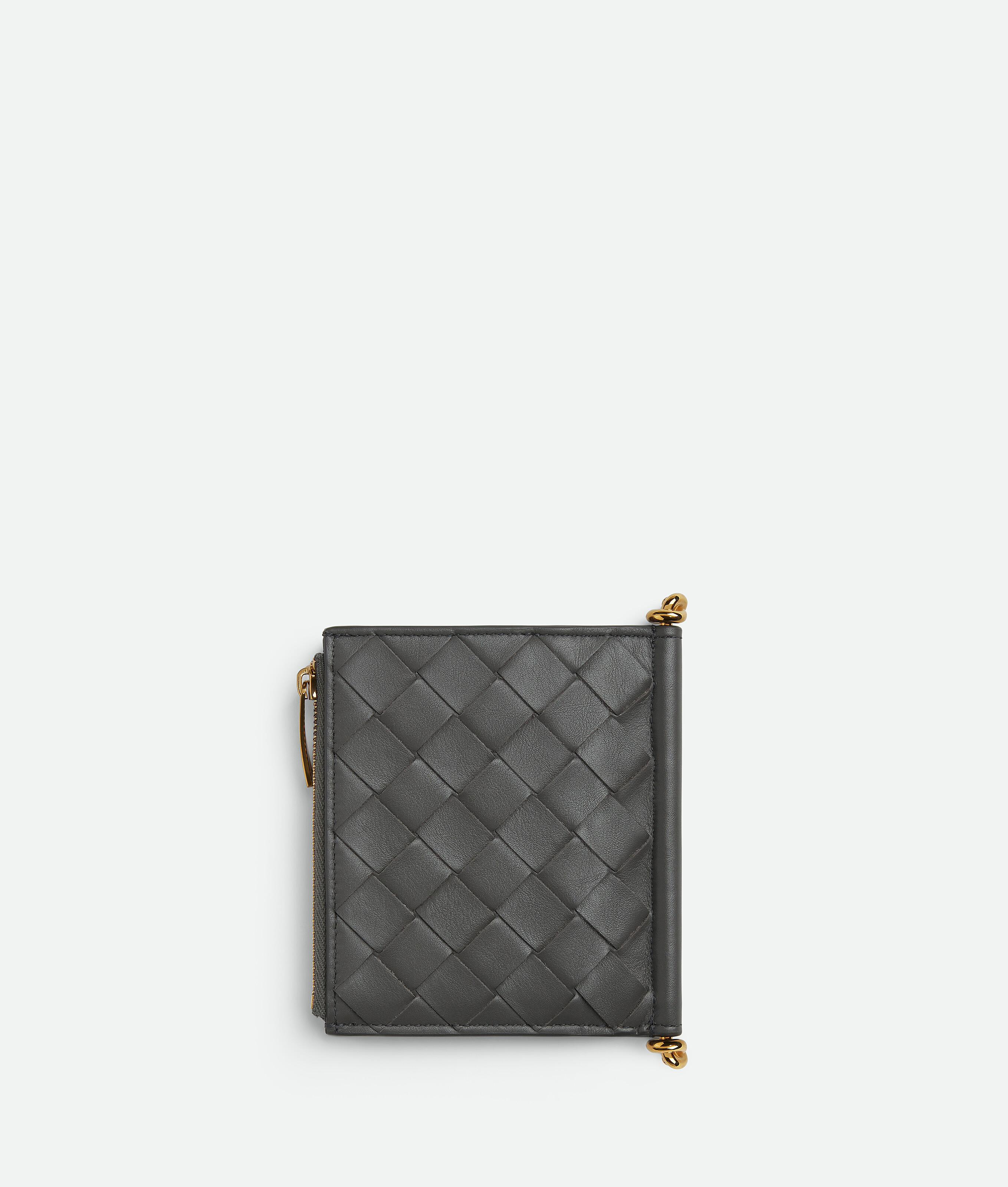 Women's Solstice Small Bi-Fold Wallet in Lapilli Bottega Veneta United Arab Emirates EN - Image 3