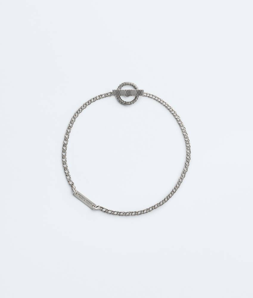 Men's Veneta Chain Bracelet in Silver Bottega Veneta United Kingdom EN - Image 2
