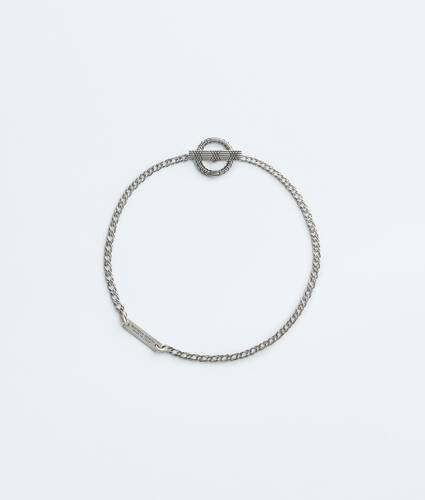 Men's Veneta Chain Bracelet in Silver Bottega Veneta United Kingdom EN - Image 2