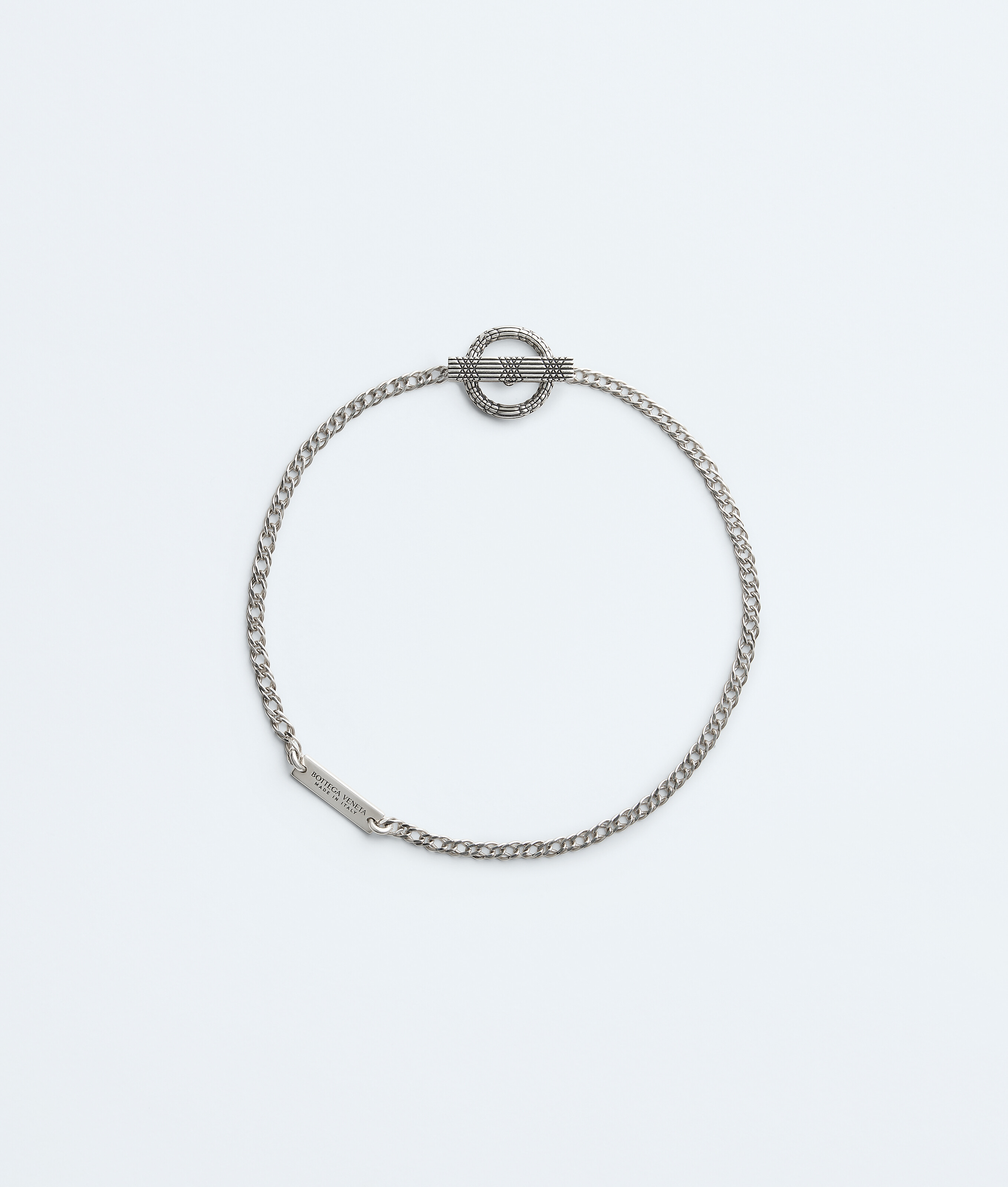 Men's Veneta Chain Bracelet in Silver Bottega Veneta Luxembourg EN - Image 3