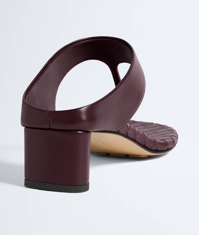 Women's Livia Thong in Deep mahogany Bottega Veneta United States EN - Image 5