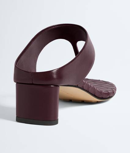 Women's Livia Thong in Deep mahogany Bottega Veneta United States EN - Image 5