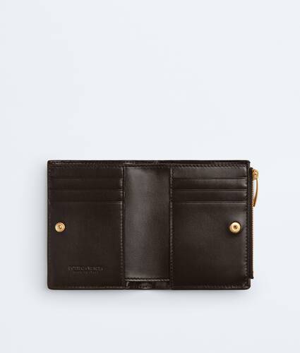 Women's Intrecciato Small Bi-Fold Wallet in Fondant Bottega Veneta Greece EN - Image 2