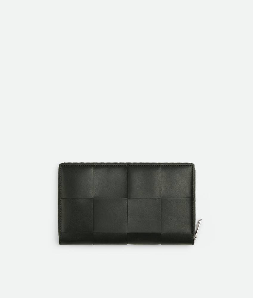 Men's Cassette Zip Around Wallet in Dark green / Space Bottega Veneta Macao SAR China EN - Image 4