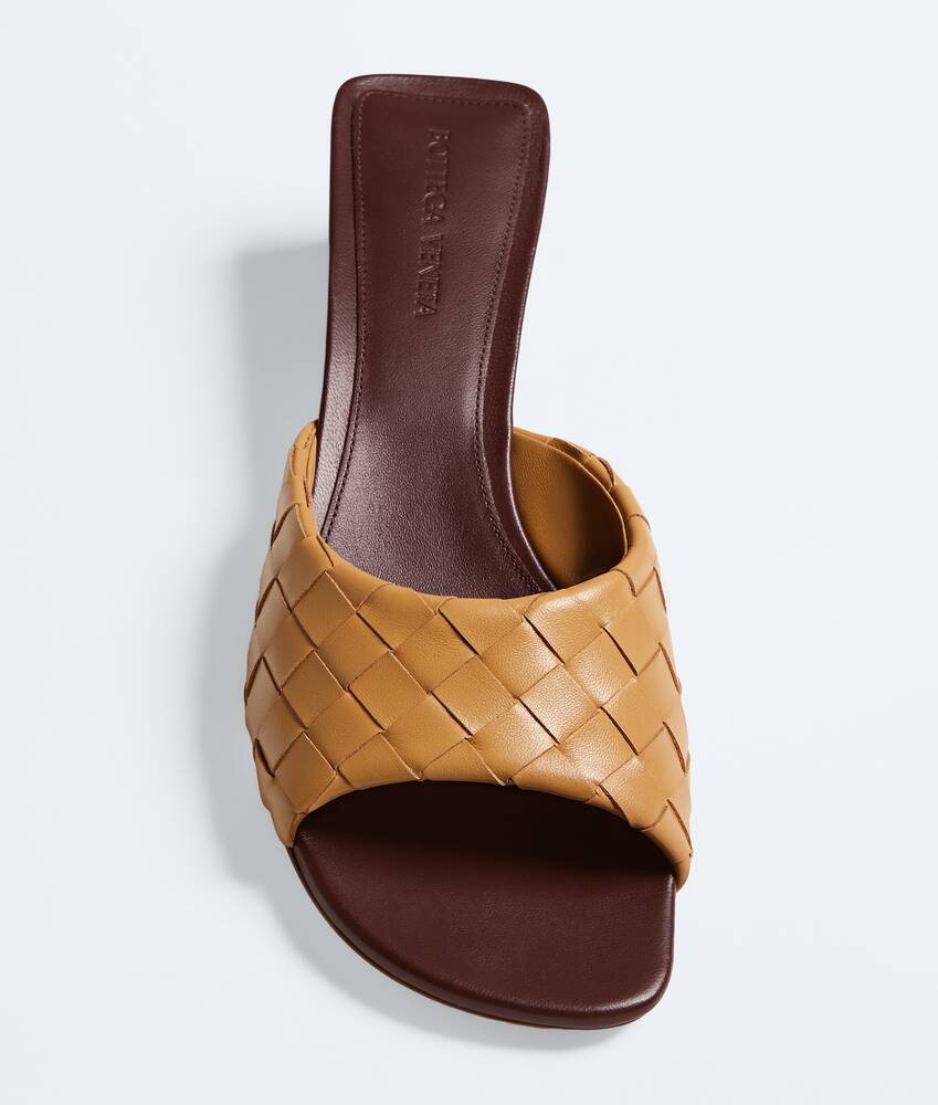 Mule Livia da Donna in Mojave beige/sienna brown Bottega Veneta Italia IT - Image 4