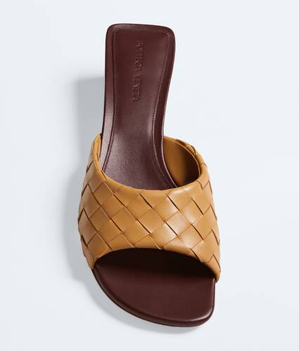 Mule Livia da Donna in Mojave beige/sienna brown Bottega Veneta Italia IT - Image 4