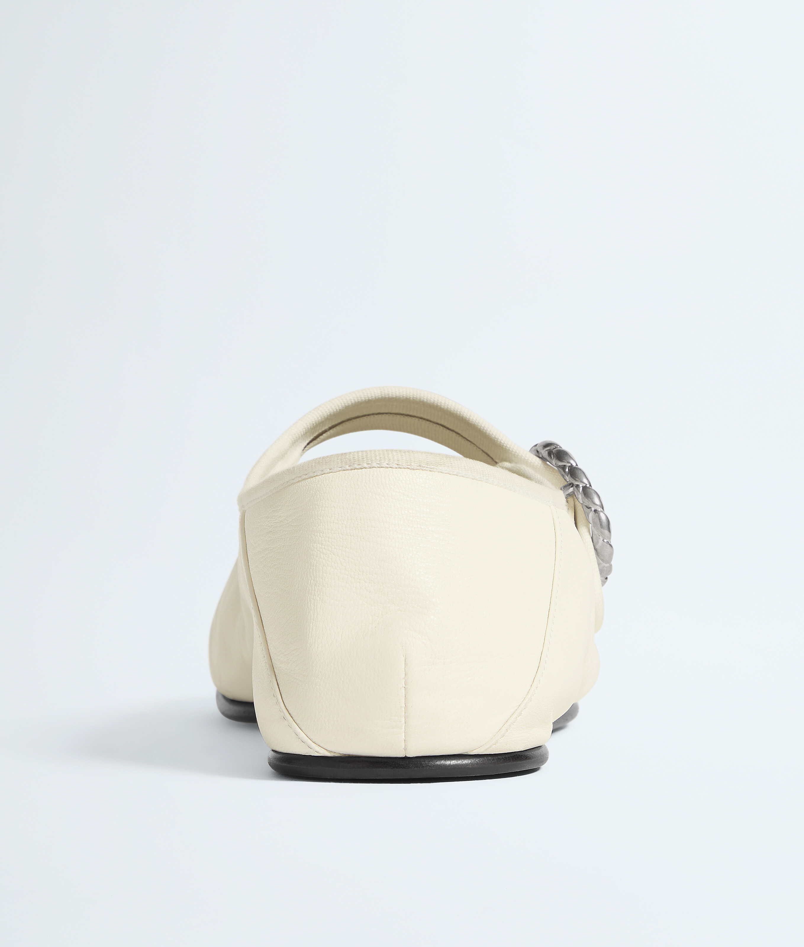 Women's Veneziana Mary-Jane Ballerina in Alabaster Bottega Veneta Luxembourg EN - Image 5