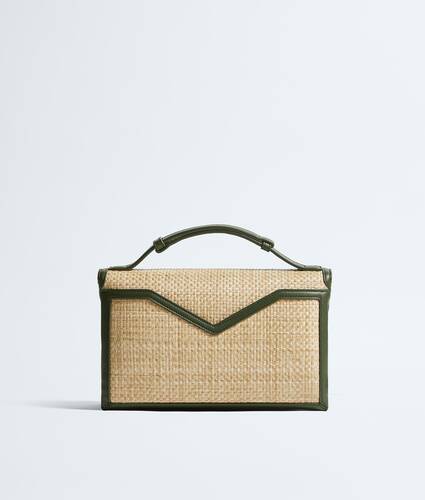 Women's Knot Lock in Natural/green tweed Bottega Veneta United States EN - Image 5
