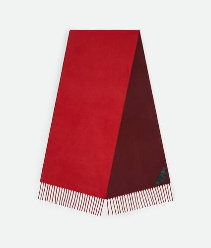 Bi-Color Cashmere Scarf