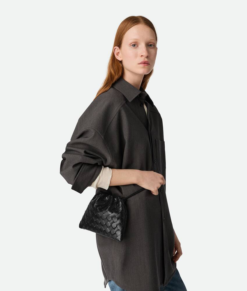 Women's Small Dustbag in Black Bottega Veneta France EN - Image 2