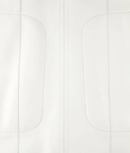 Women's Bonded Leather Dress in Chalk/double black Bottega Veneta Slovakia EN - Image 4