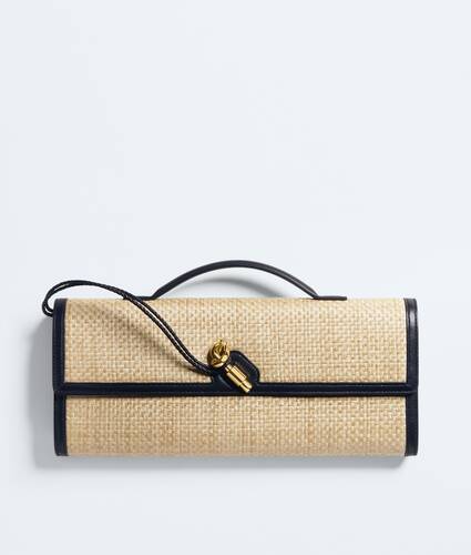 Women's Andiamo Clutch in Natural/midnight Bottega Veneta Germany EN - Image 1